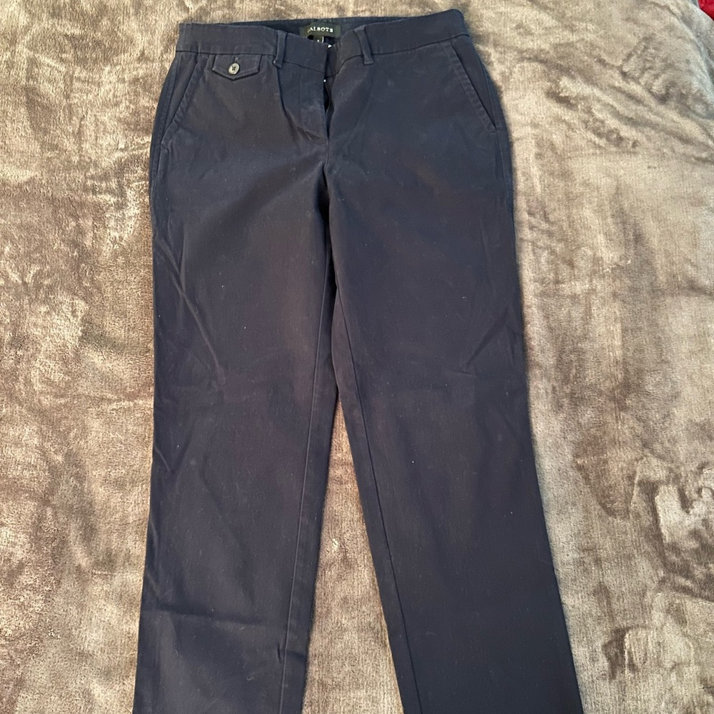 Talbots Navy Straight Leg Women's Pants